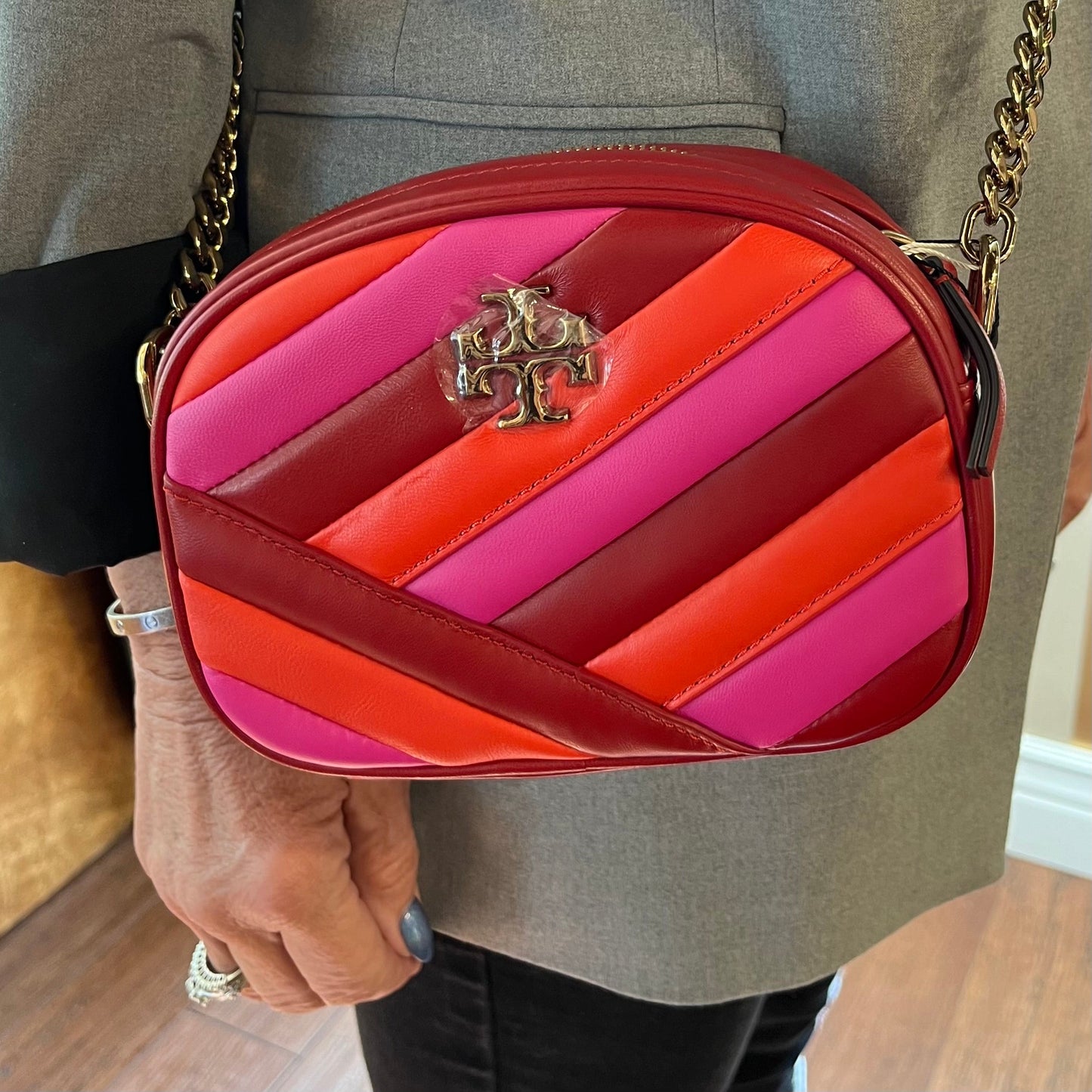 TORY BURCH Colorblock Kira Crossbody