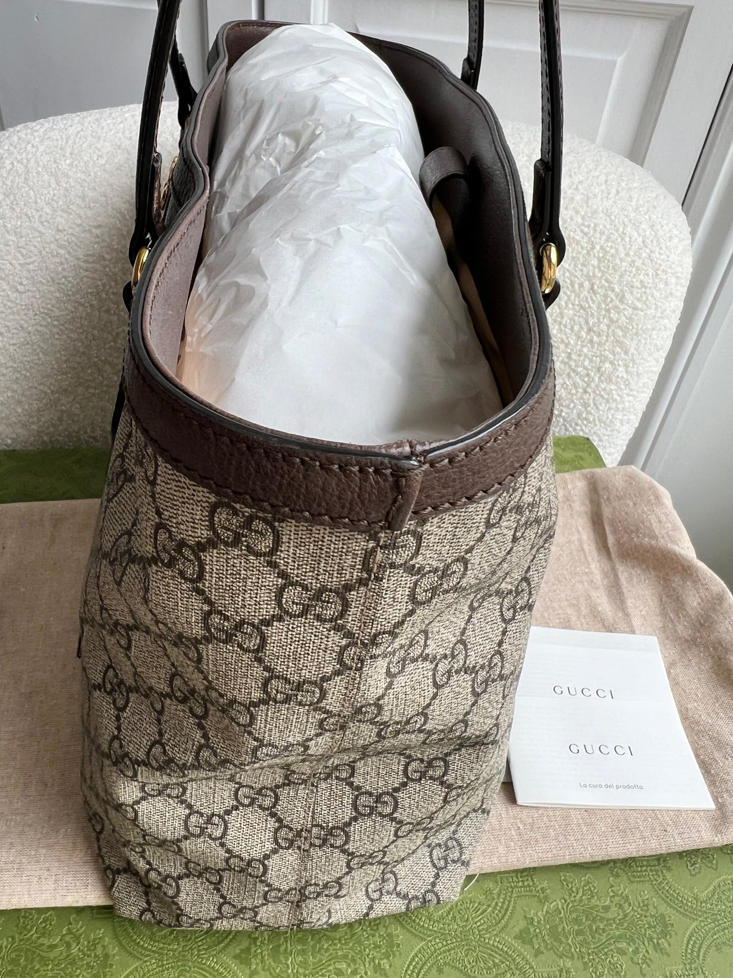 Gucci Ophidia GG Supreme Medium Tote (RRP £1310)