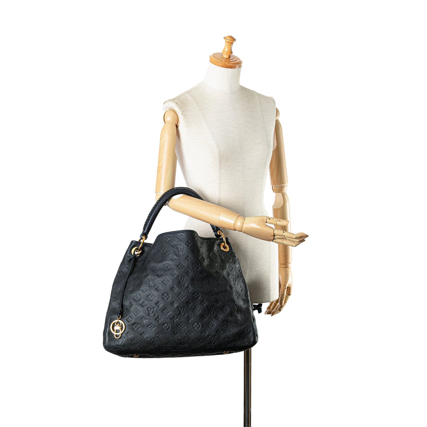 Louis Vuitton Artsy MM Blue Monogram Empreinte