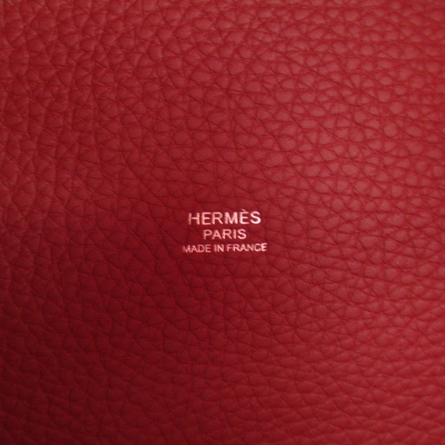 Hermes Picotin Lock MM Rouge Handbag Handbag Handbag Leather ant  Red