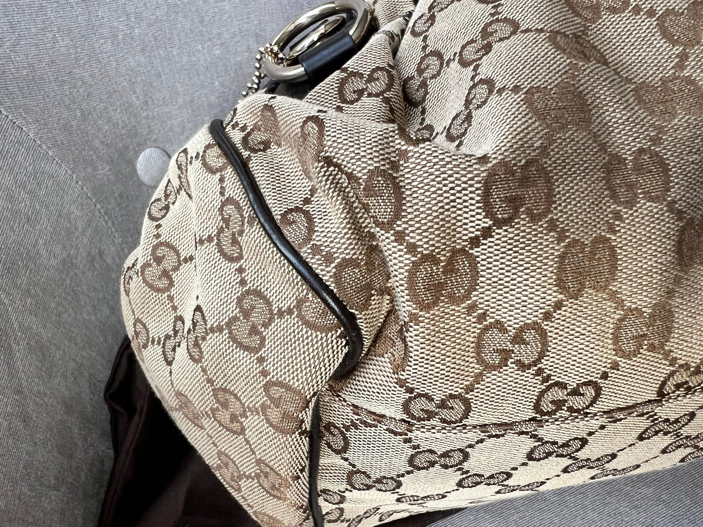 Gucci Medium Sukey Canvas Tote