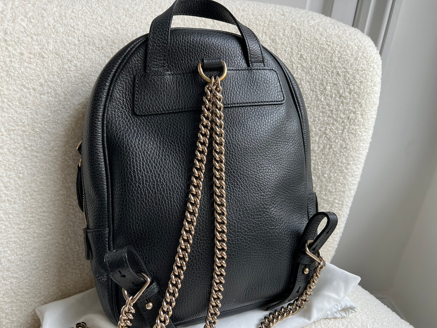 Gucci GG Black Soho Backpack