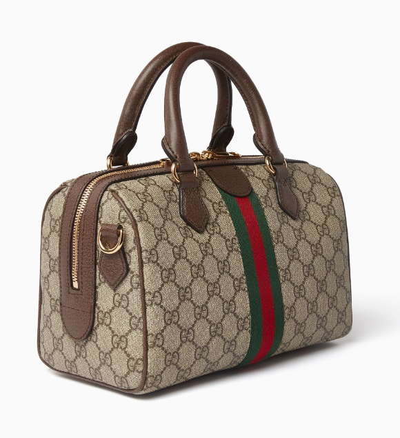 GUCCI Boston Duffle Bag in GG Canvas