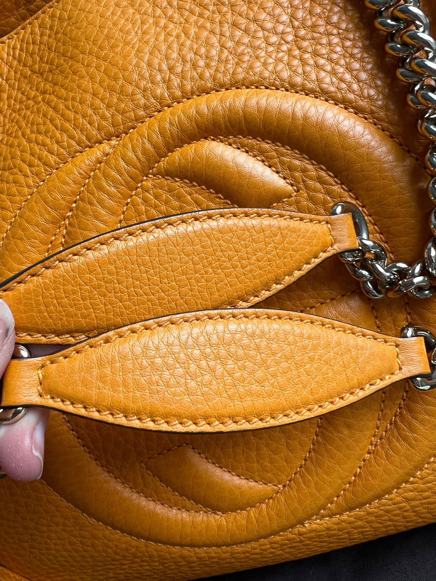 Gucci Orange Soho Chain Tote (RRP £1350)