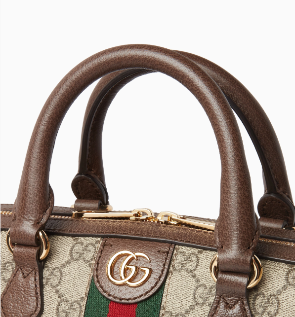 GUCCI Boston Duffle Bag in GG Canvas