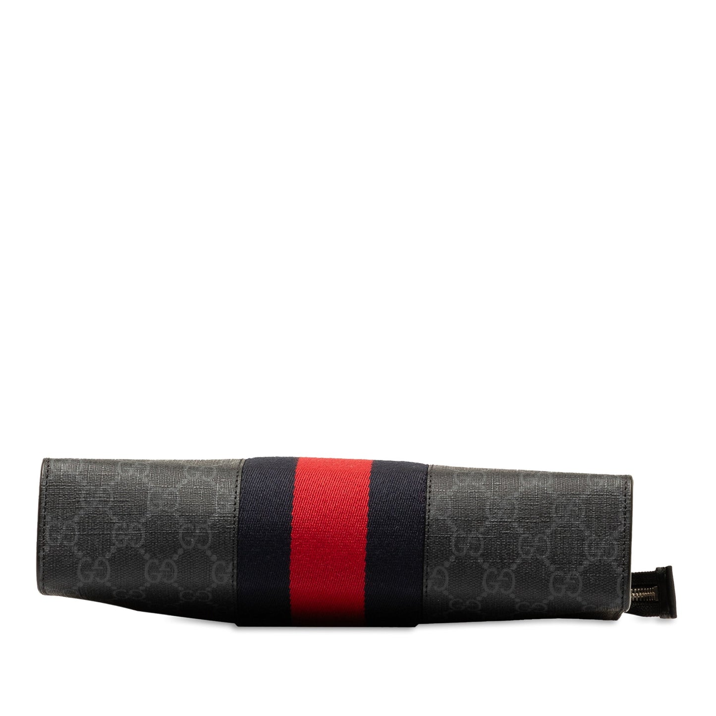 Gucci Web Clutch Black GG Supreme