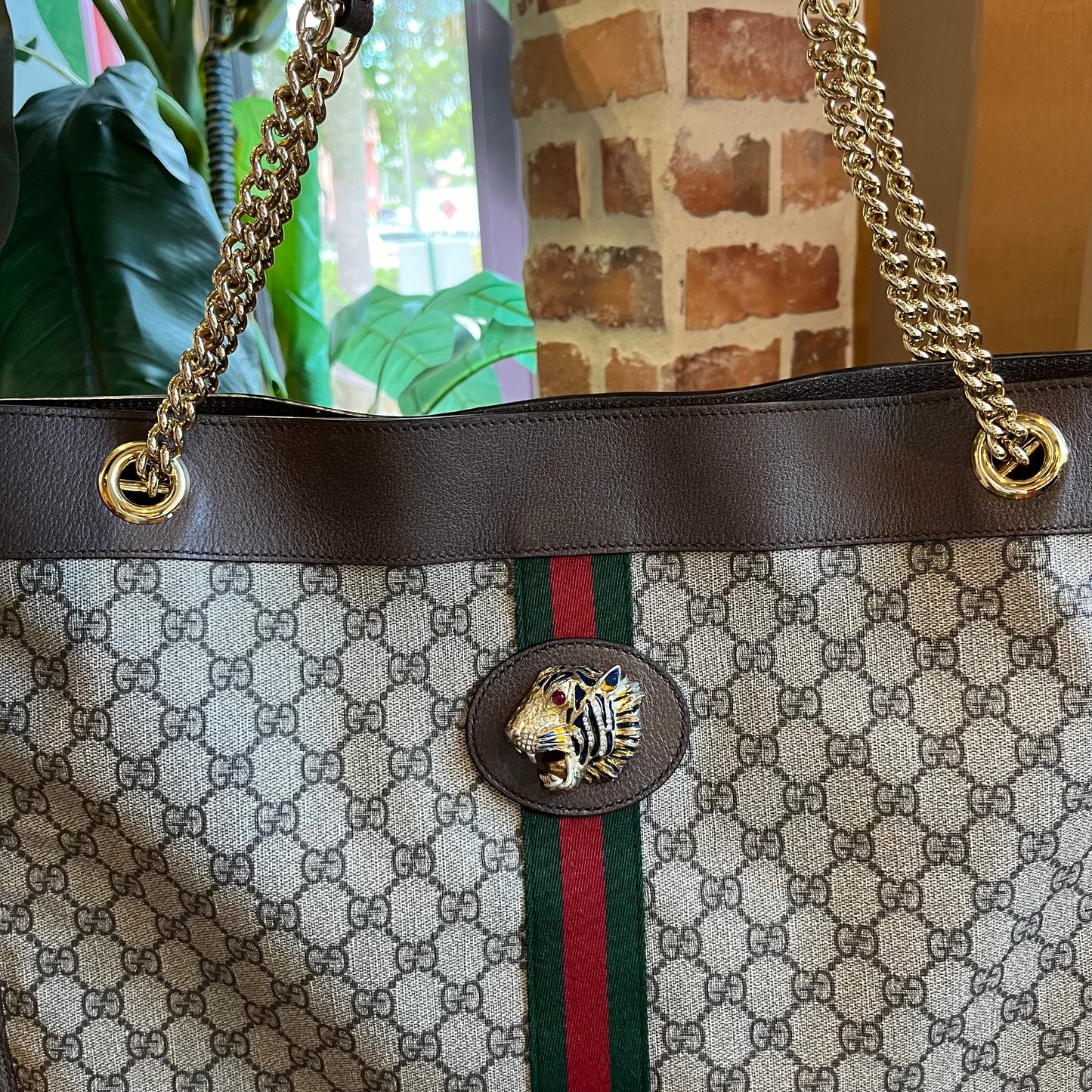 GUCCI Rajah Supreme Chain Tote