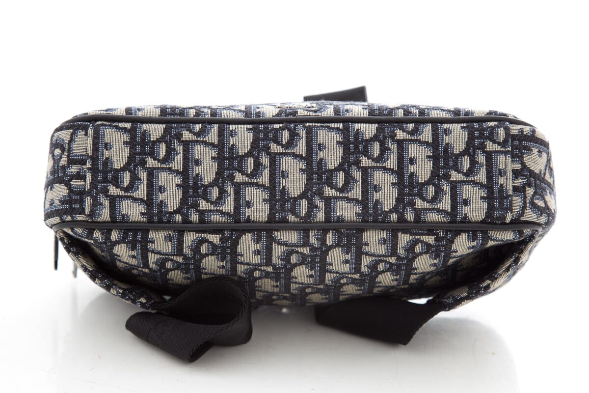 Dior Blue Oblique Jacquard Waist Bag