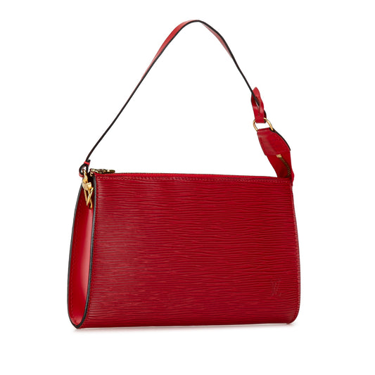 Louis Vuitton Pochette Accessoires Red Epi