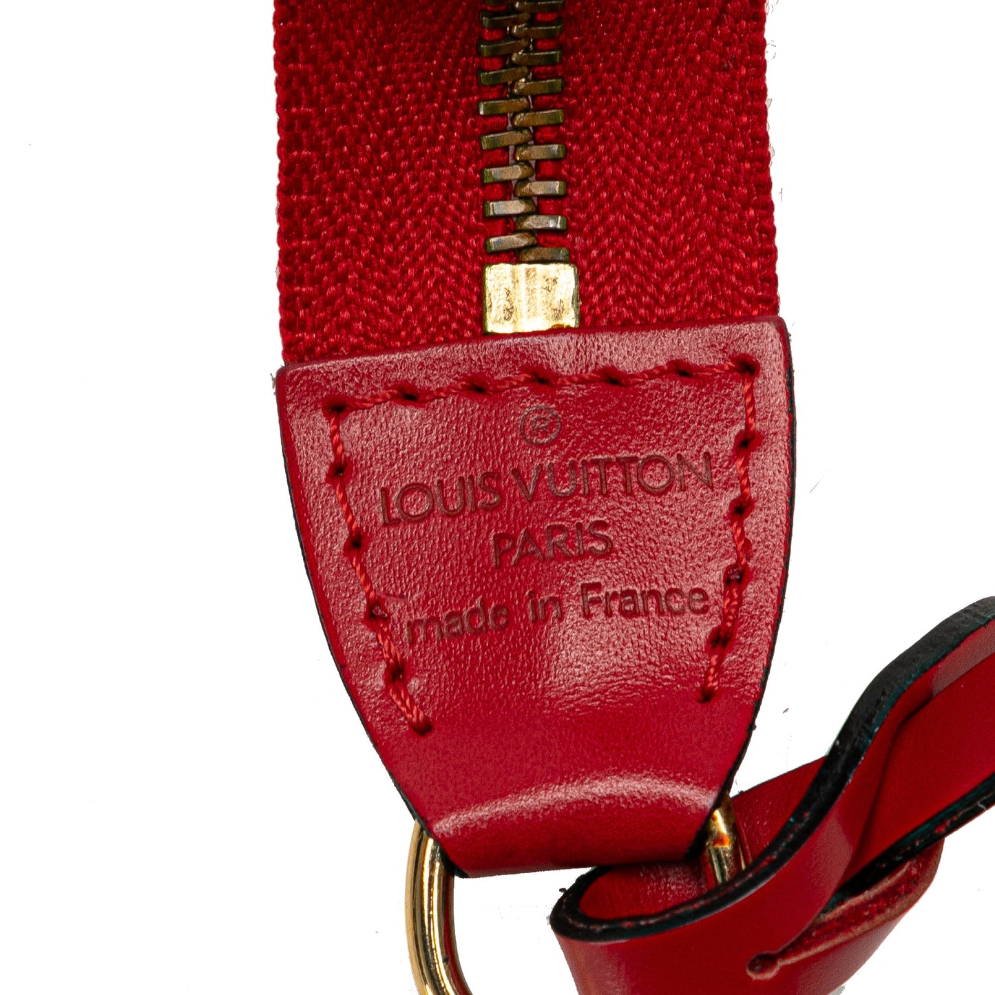 Louis Vuitton Pochette Accessoires Red Epi