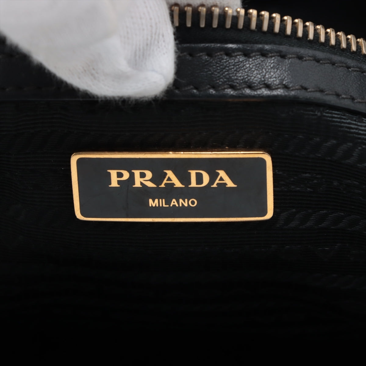 Prada Tessuto Nylon 2 Way Tote Bag Black