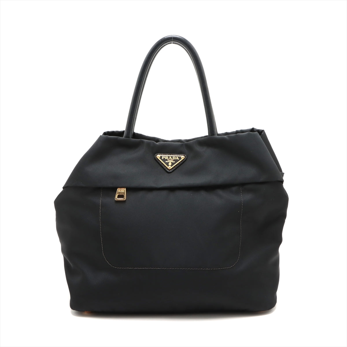 Prada Tessuto Nylon 2 Way Tote Bag Black