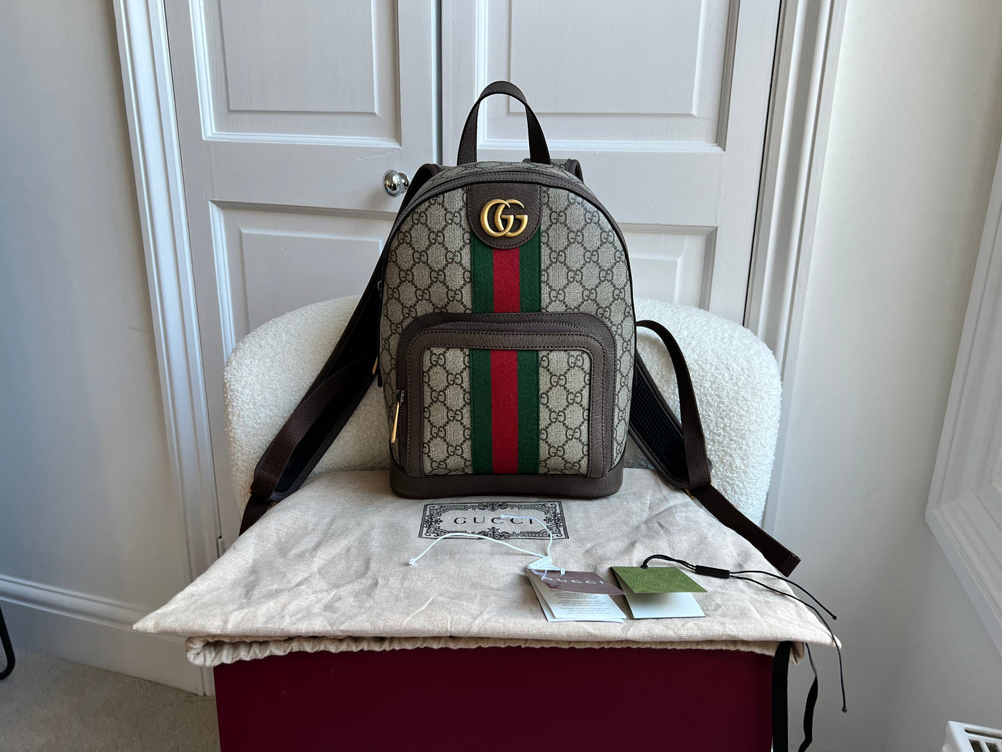 Gucci GG Ophidia Small Backpack (RRP £1330)