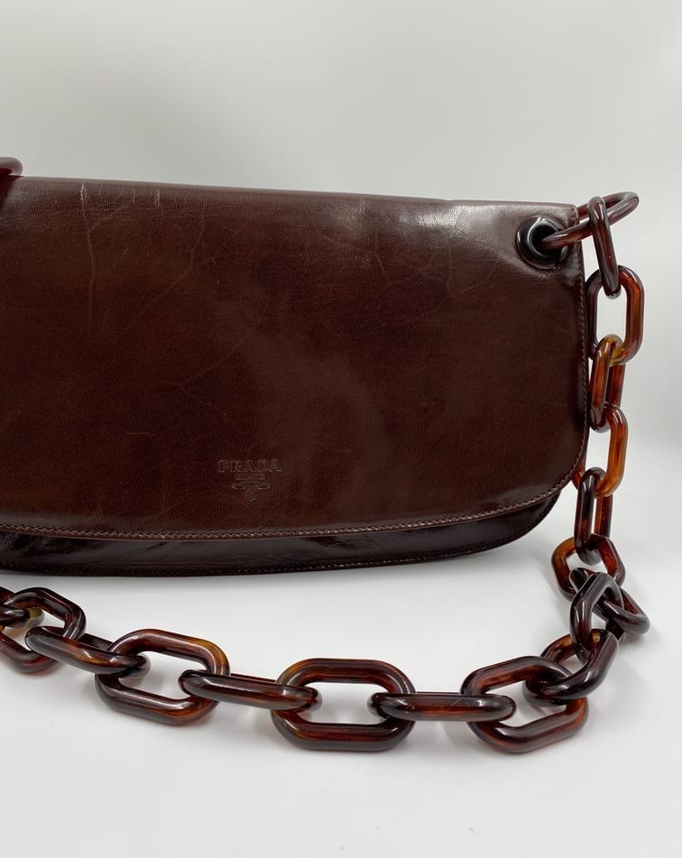 Vintage Prada Leather Bag