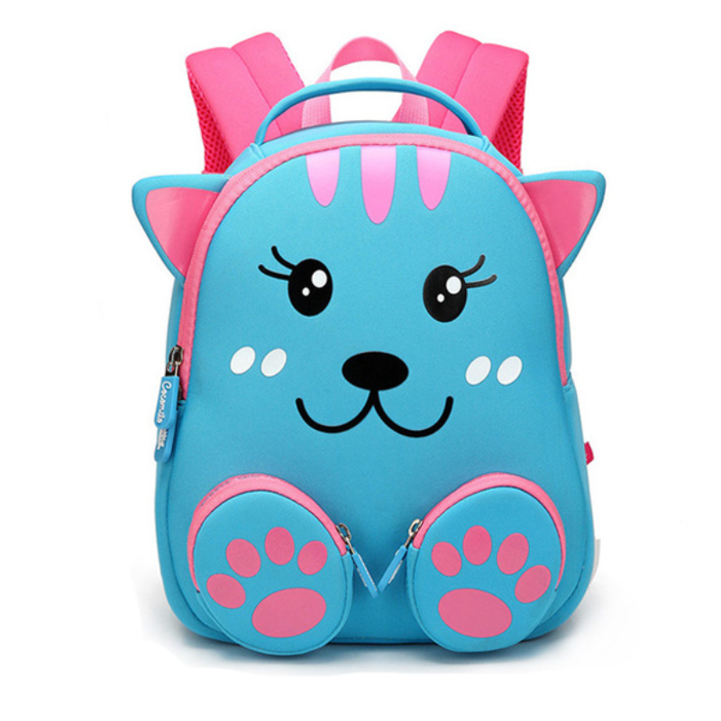 3D Blue Bear Bag For Kids Children