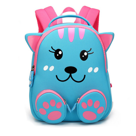 3D Blue Bear Bag For Kids Children