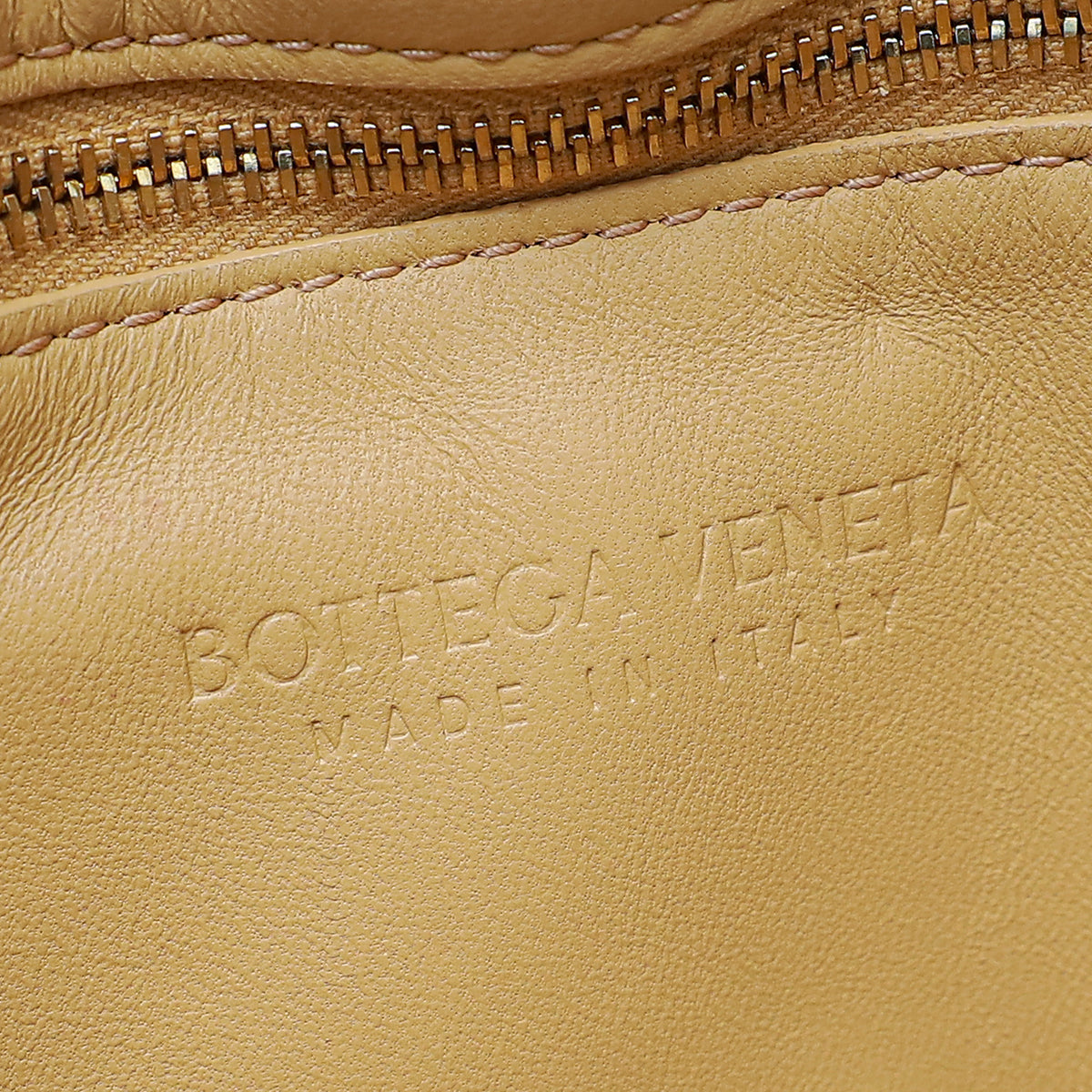 Bottega Veneta Beige Porridge Padded Cassette Crossbody Bag