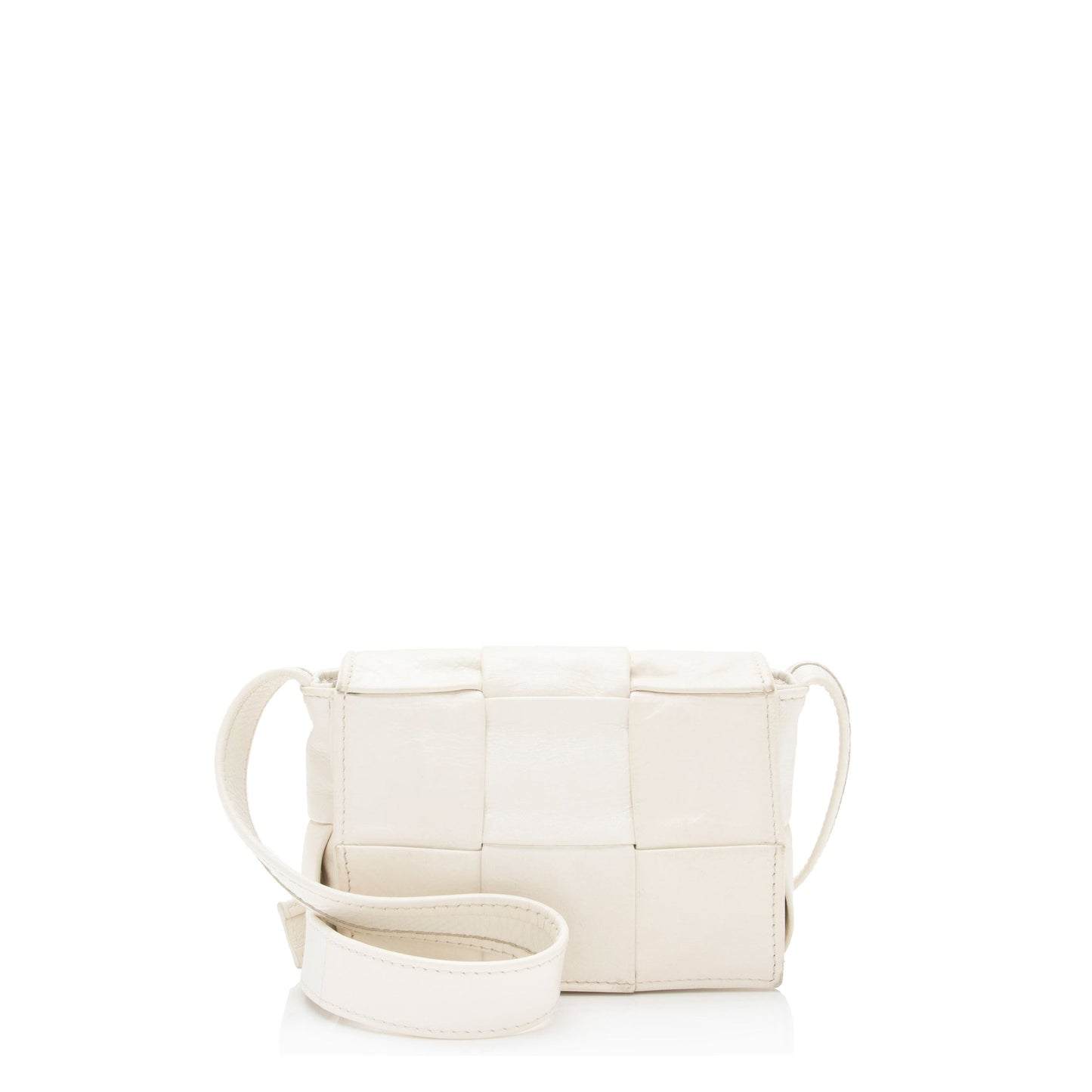 Bottega Veneta Calfskin Candy Cassette Crossbody Bag (SHF-8XUpjP)