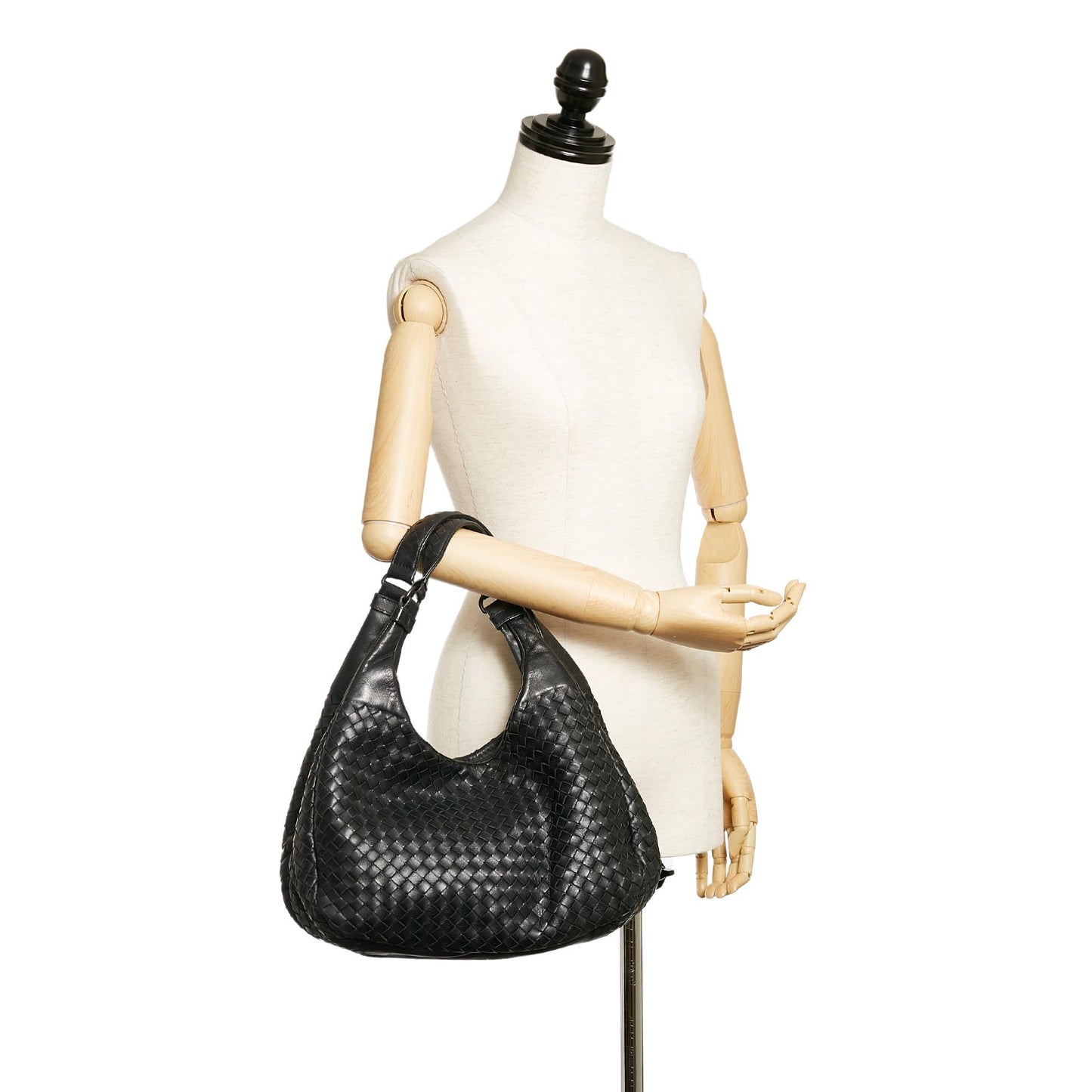 Bottega Veneta Intrecciato Campana Hobo Bag (SHG-27899)