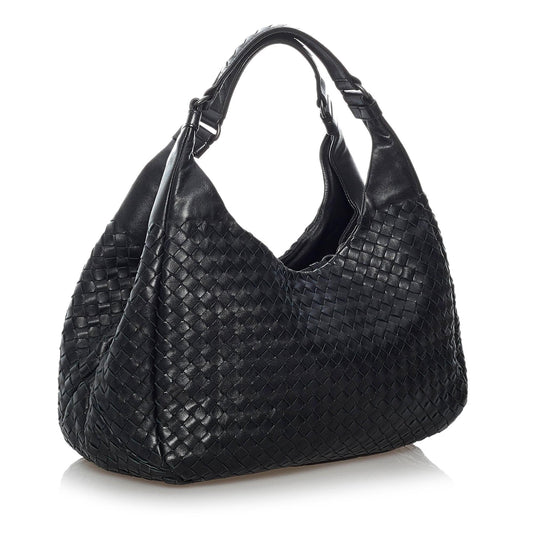 Bottega Veneta Intrecciato Campana Hobo Bag (SHG-30065)