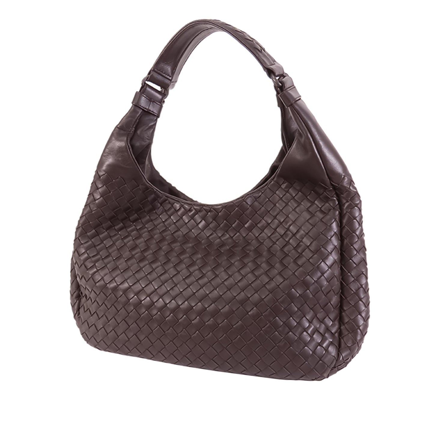 Bottega Veneta Intrecciato Campana Hobo Bag (SHG-36505)