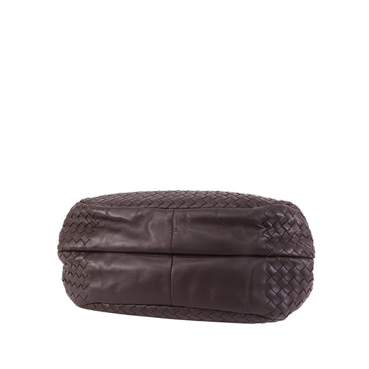 Bottega Veneta Intrecciato Campana Hobo Bag (SHG-36505)