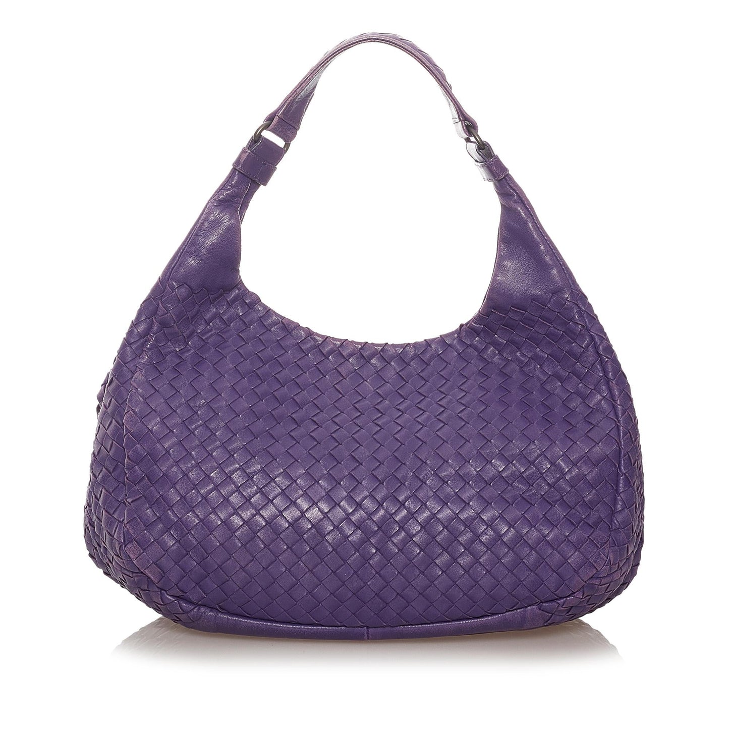 Bottega Veneta Intrecciato Campana Leather Hobo Bag (SHG-27416)