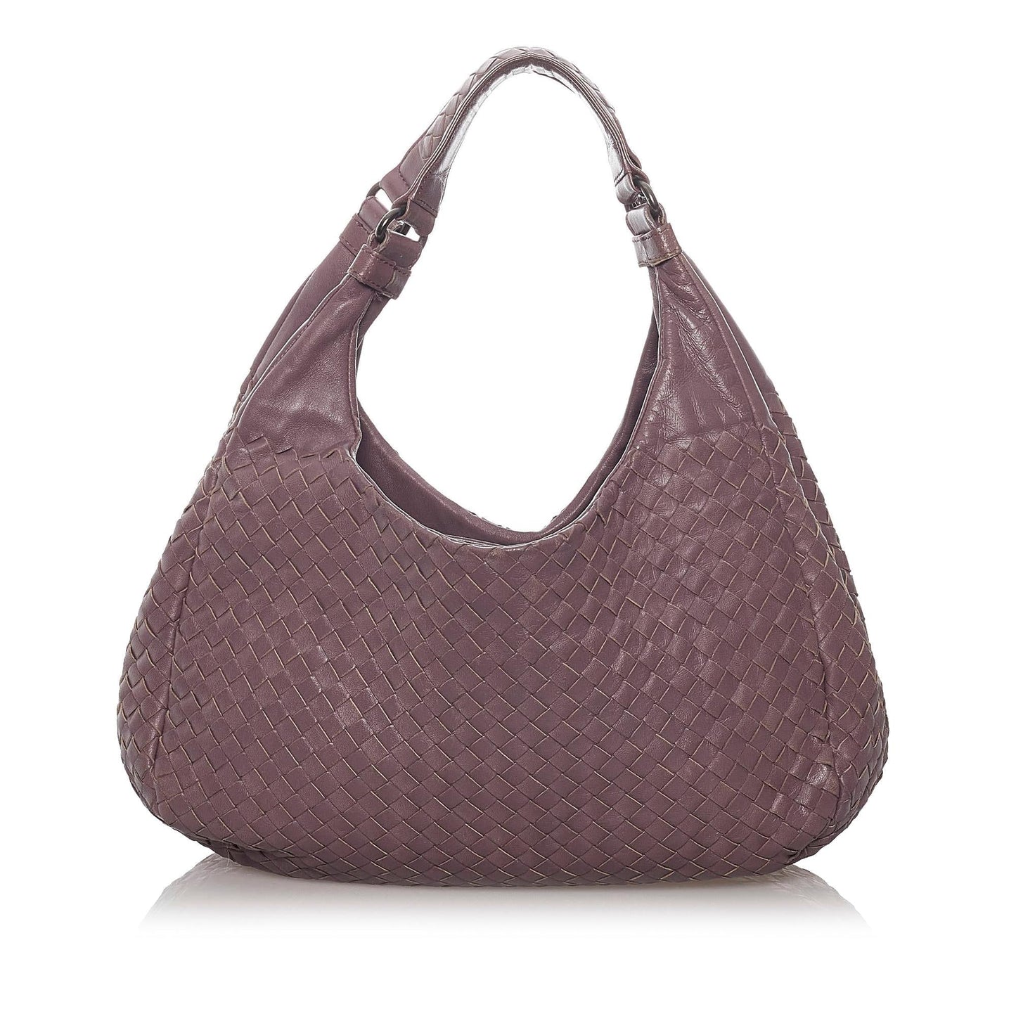 Bottega Veneta Intrecciato Campana Leather Hobo Bag (SHG-28631)