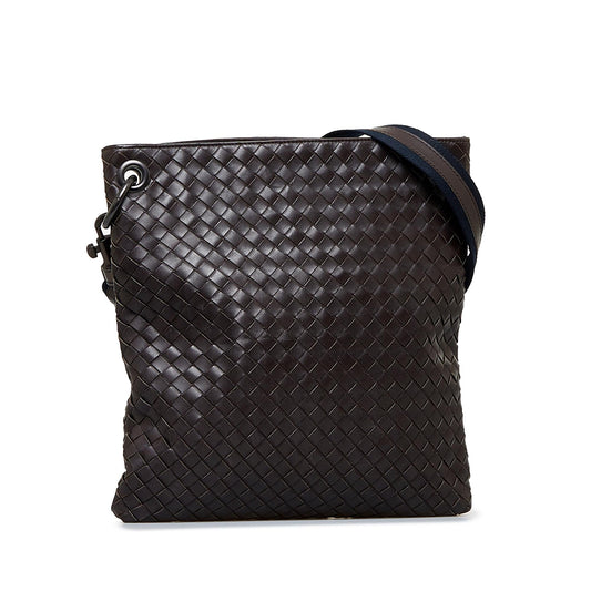 Bottega Veneta Intrecciato Crossbody (SHG-5x37En)