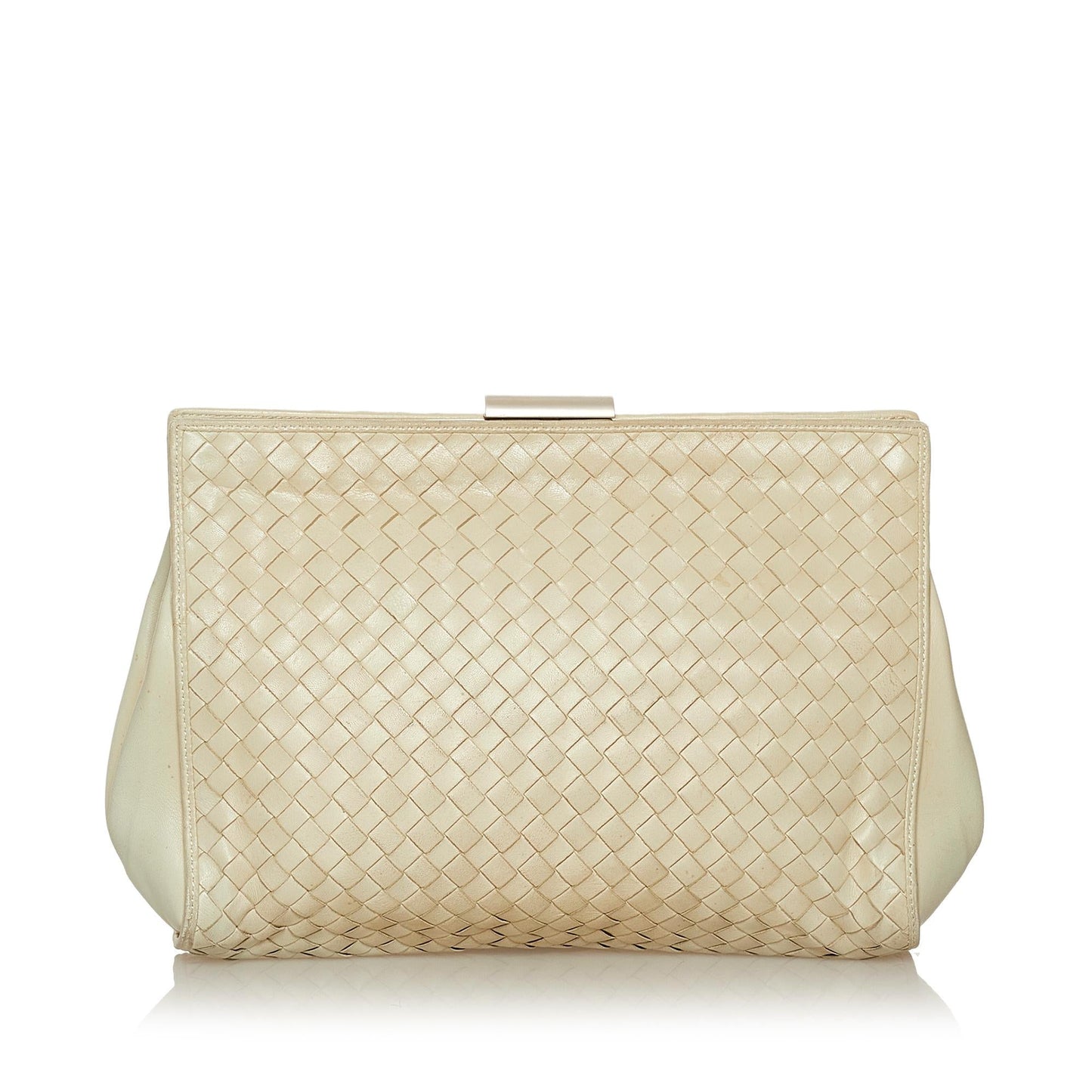 Bottega Veneta Intrecciato Leather Clutch Bag (SHG-29056)