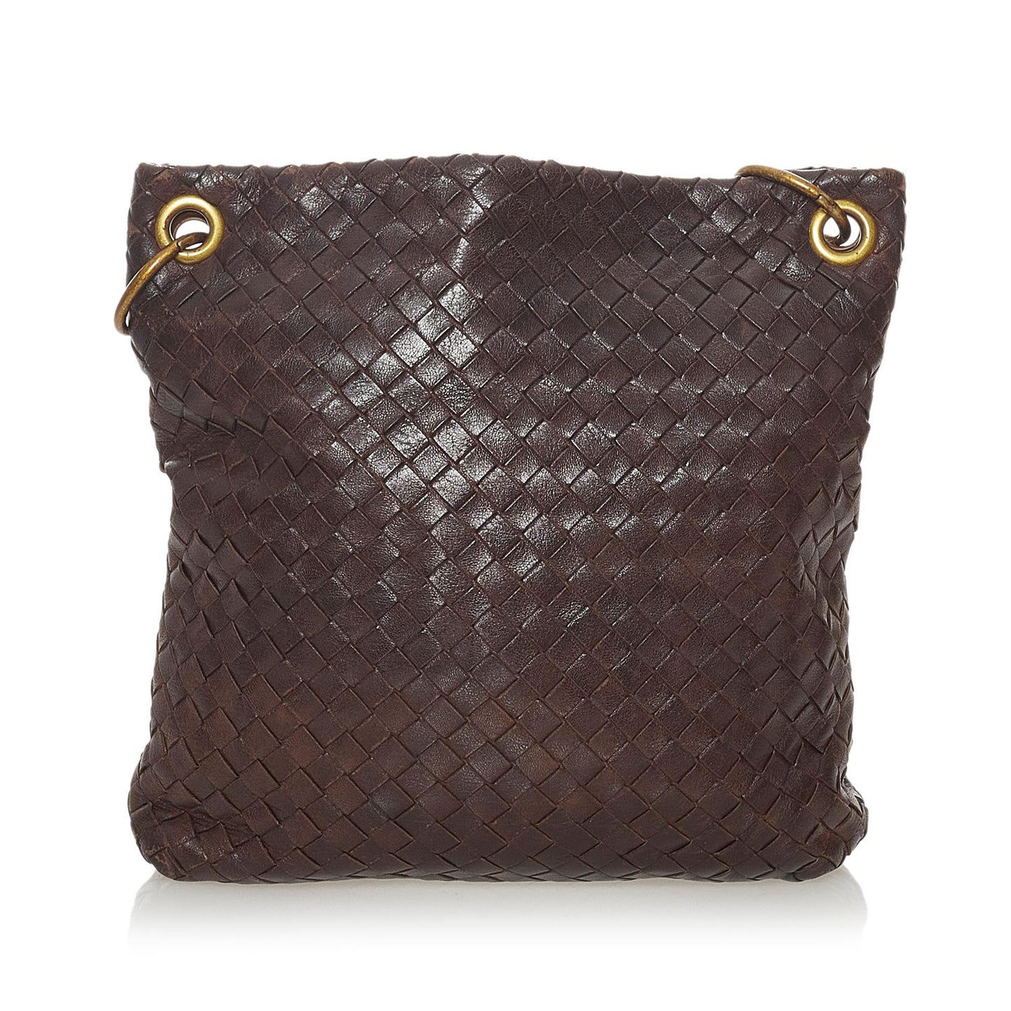 Bottega Veneta Intrecciato Leather Crossbody Bag (SHG-28131)