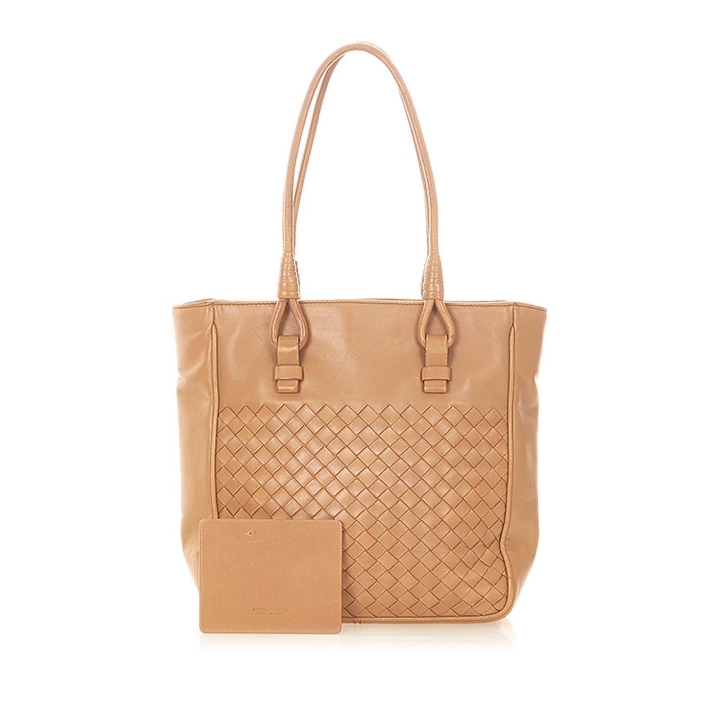 Bottega Veneta Intrecciato Leather Handbag (SHG-22611)