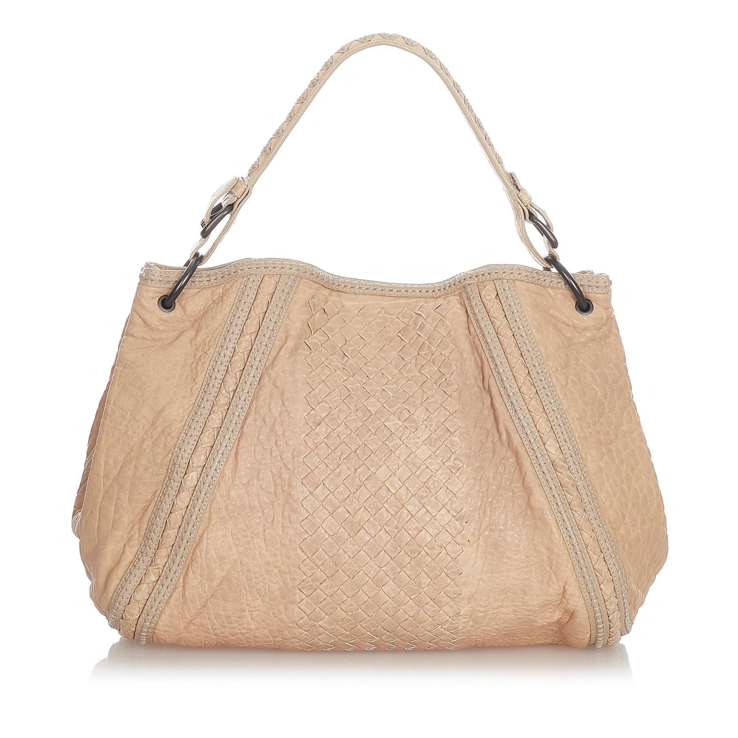 Bottega Veneta Intrecciato Leather Handbag (SHG-23366)