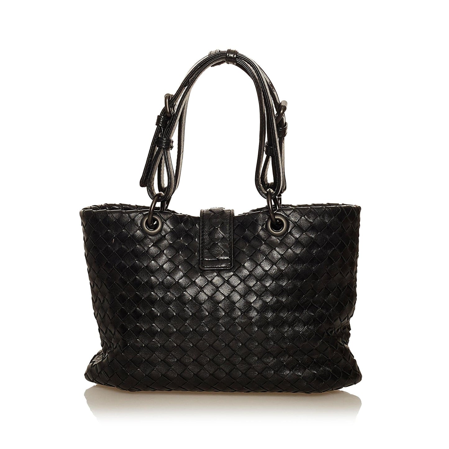 Bottega Veneta Intrecciato Leather Handbag (SHG-29480)