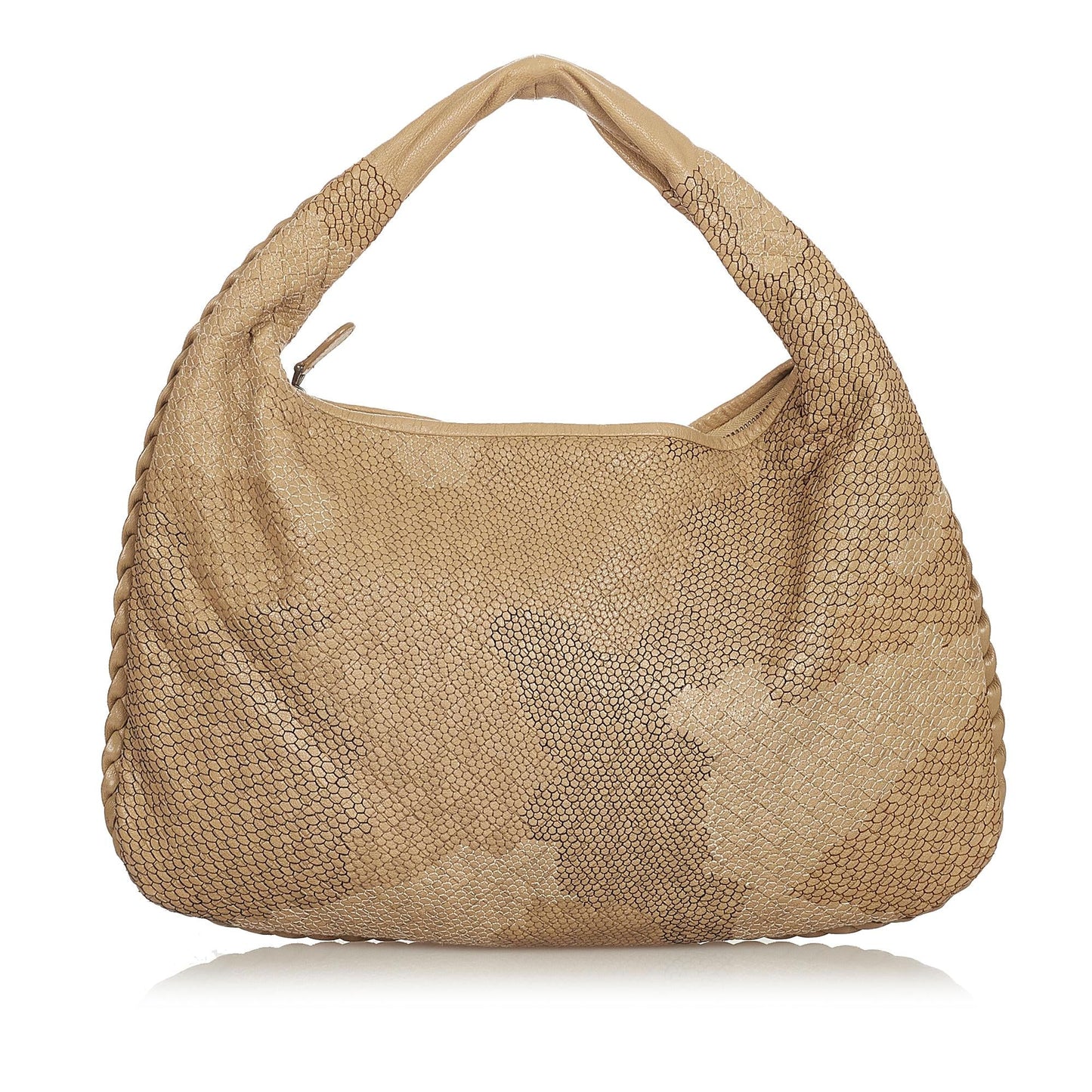 Bottega Veneta Intrecciato Leather Hobo Bag (SHG-26514)