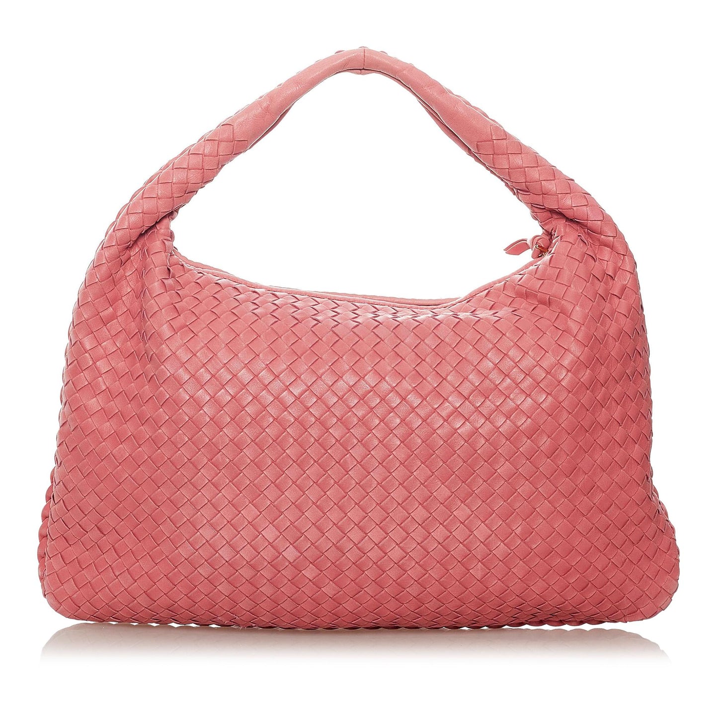 Bottega Veneta Intrecciato Leather Hobo Bag (SHG-27938)