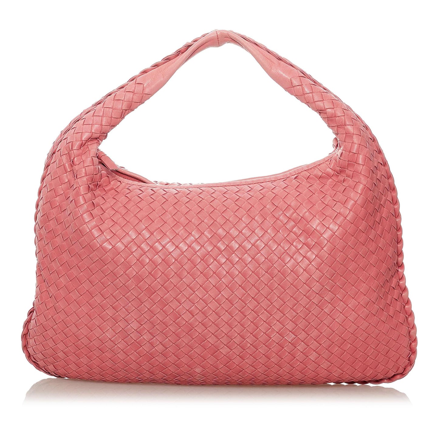 Bottega Veneta Intrecciato Leather Hobo Bag (SHG-27938)