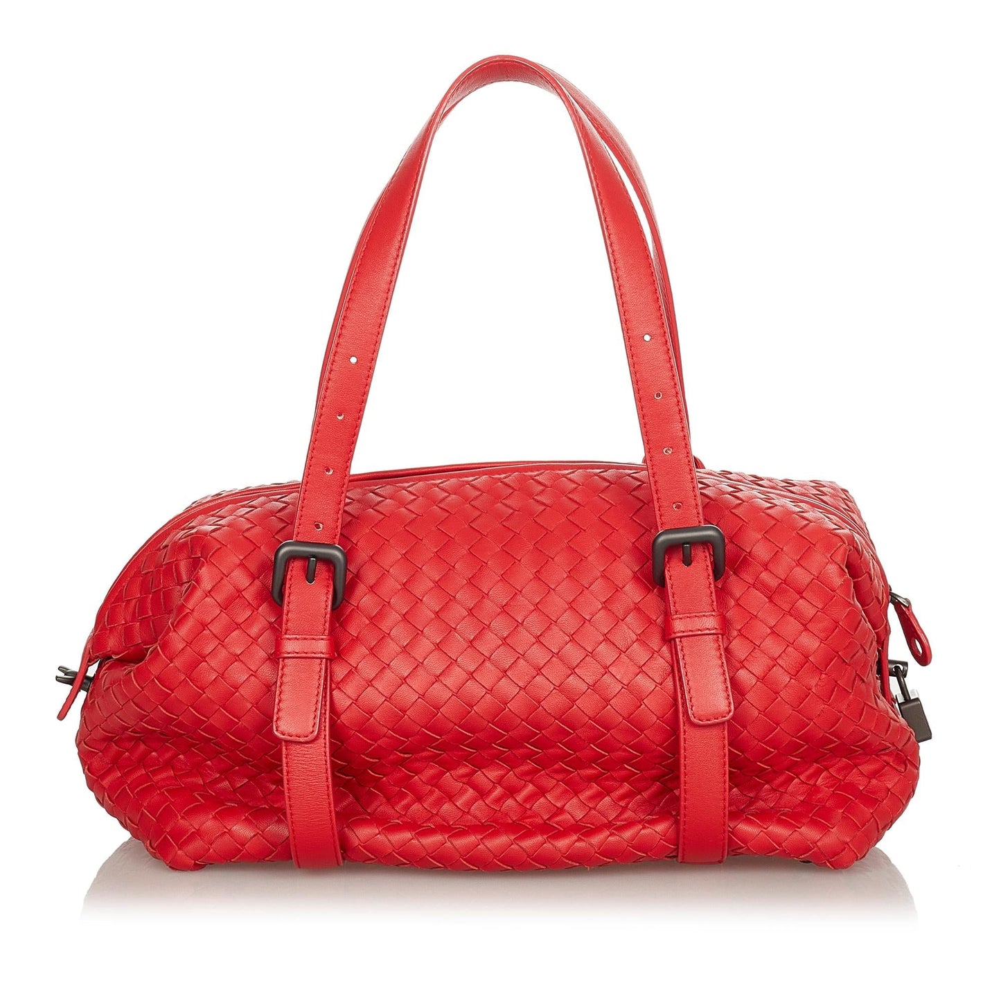 Bottega Veneta Intrecciato Leather Shoulder Bag (SHG-24536)