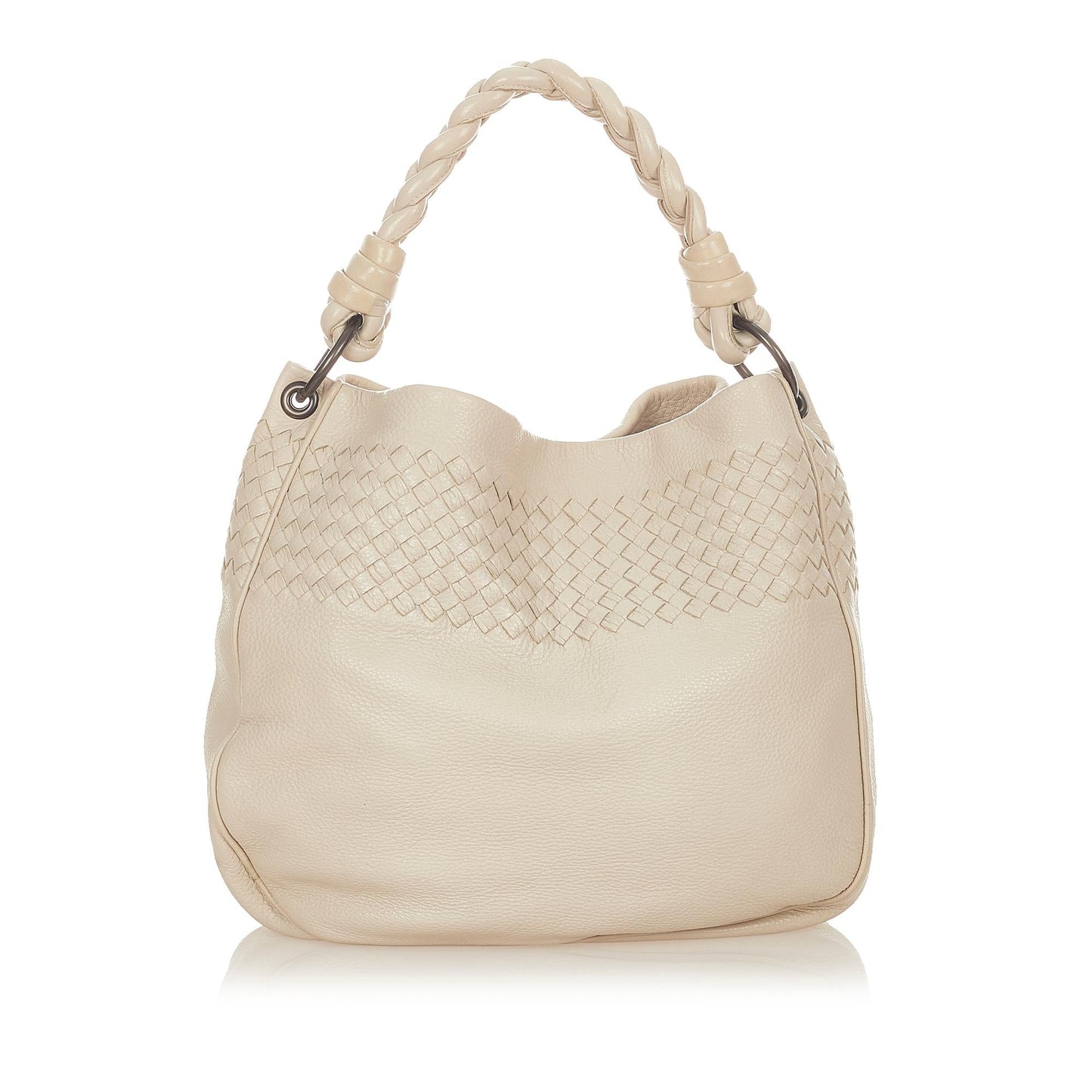 Bottega Veneta Intrecciato Leather Shoulder Bag (SHG-24587)