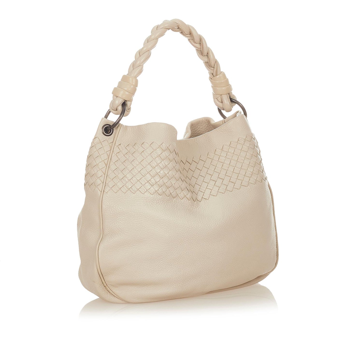 Bottega Veneta Intrecciato Leather Shoulder Bag (SHG-24587)