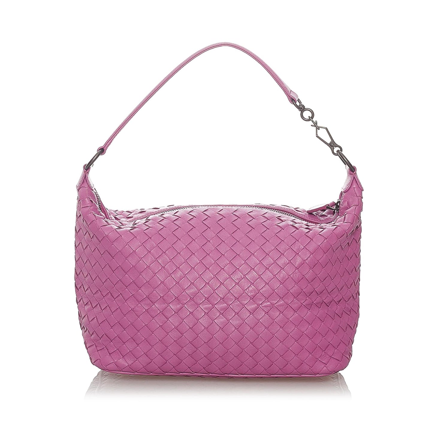 Bottega Veneta Intrecciato Leather Shoulder Bag (SHG-27905)