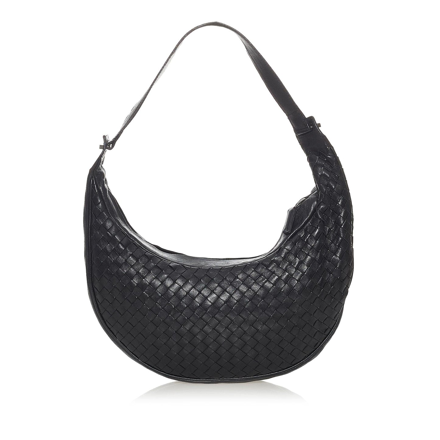 Bottega Veneta Intrecciato Leather Shoulder Bag (SHG-28130)