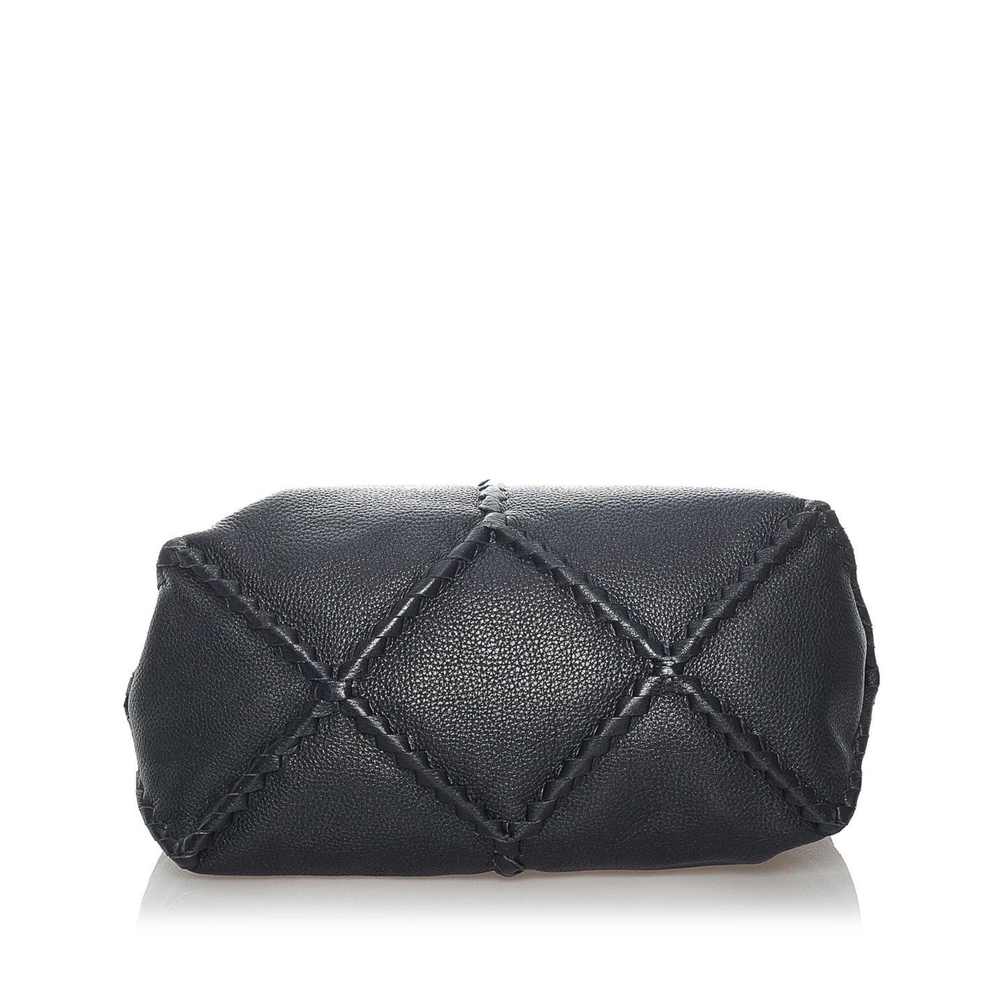 Bottega Veneta Intrecciato Leather Shoulder Bag (SHG-31357)