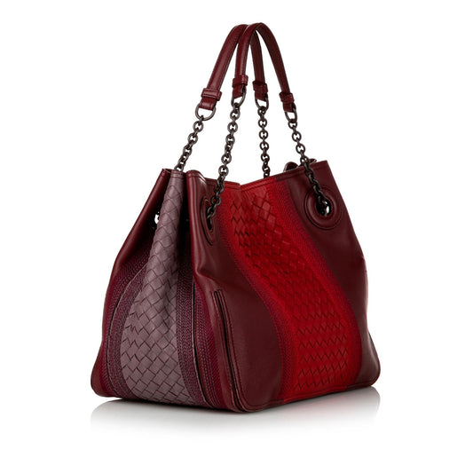 Bottega Veneta Intrecciato Leather Tote Bag (SHG-yULFZB)