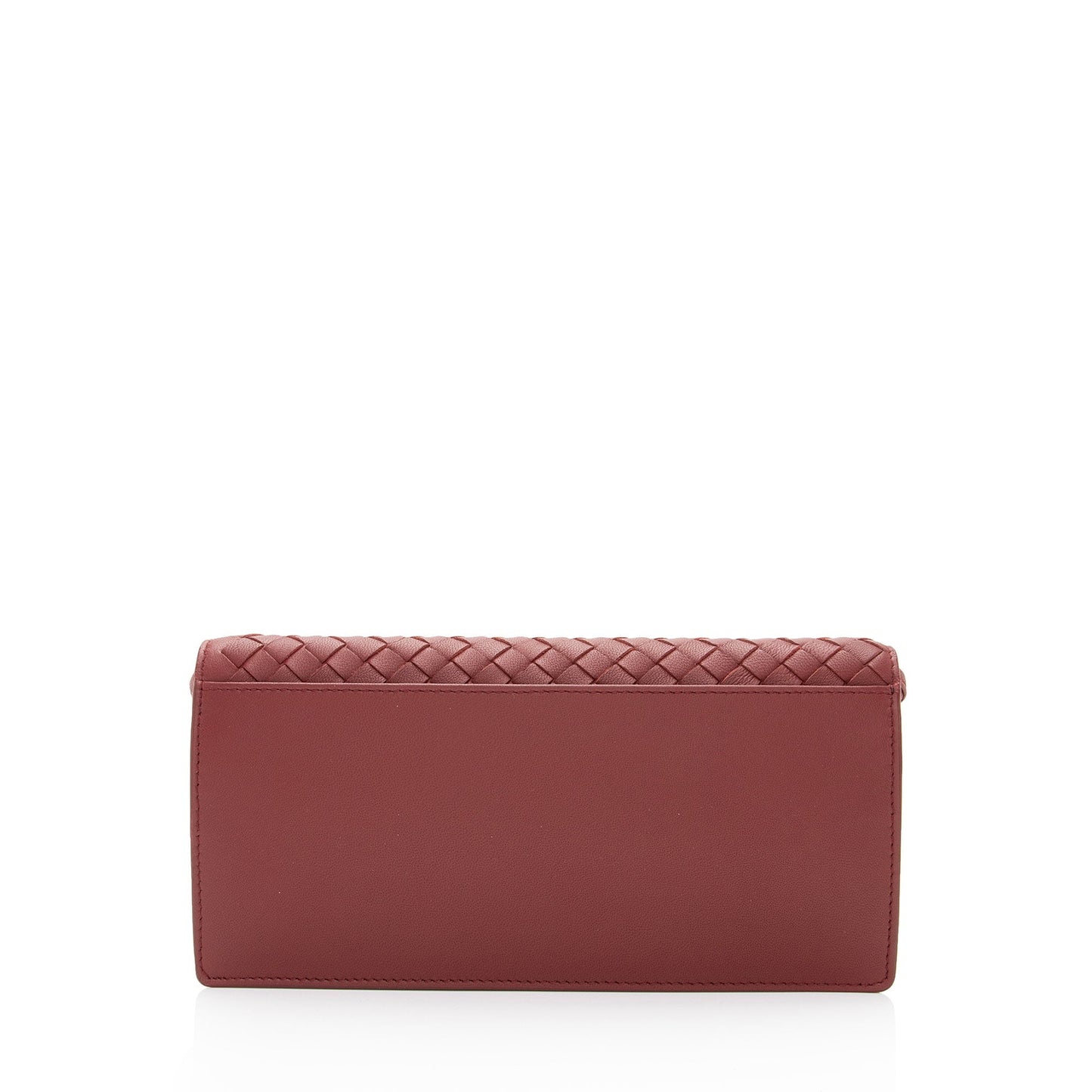 Bottega Veneta Intrecciato Nappa Flap Clutch (SHF-tEWJJp)