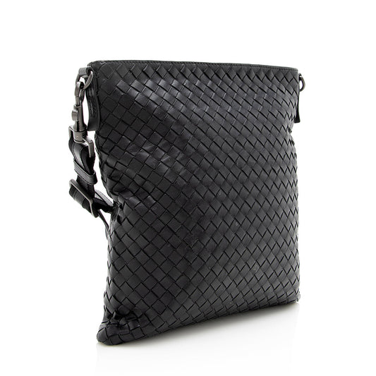 Bottega Veneta Intrecciato Nappa Large Messenger Bag (SHF-18867)