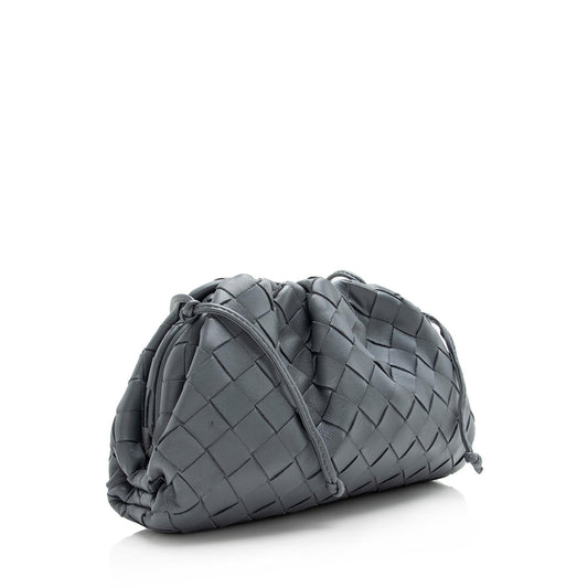 Bottega Veneta Intrecciato Nappa Leather Mini Pouch (SHF-22180)