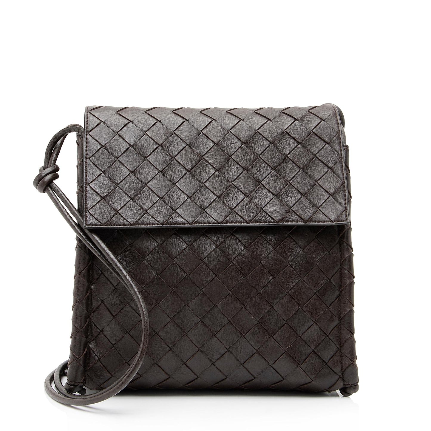 Bottega Veneta Intrecciato Nappa Small Fold Bag (SHF-23664)