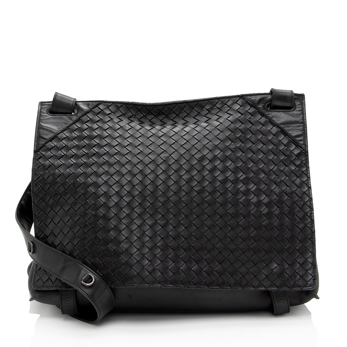 Bottega Veneta Intrecciato Nappa Messenger Bag (SHF-GlVJCw)