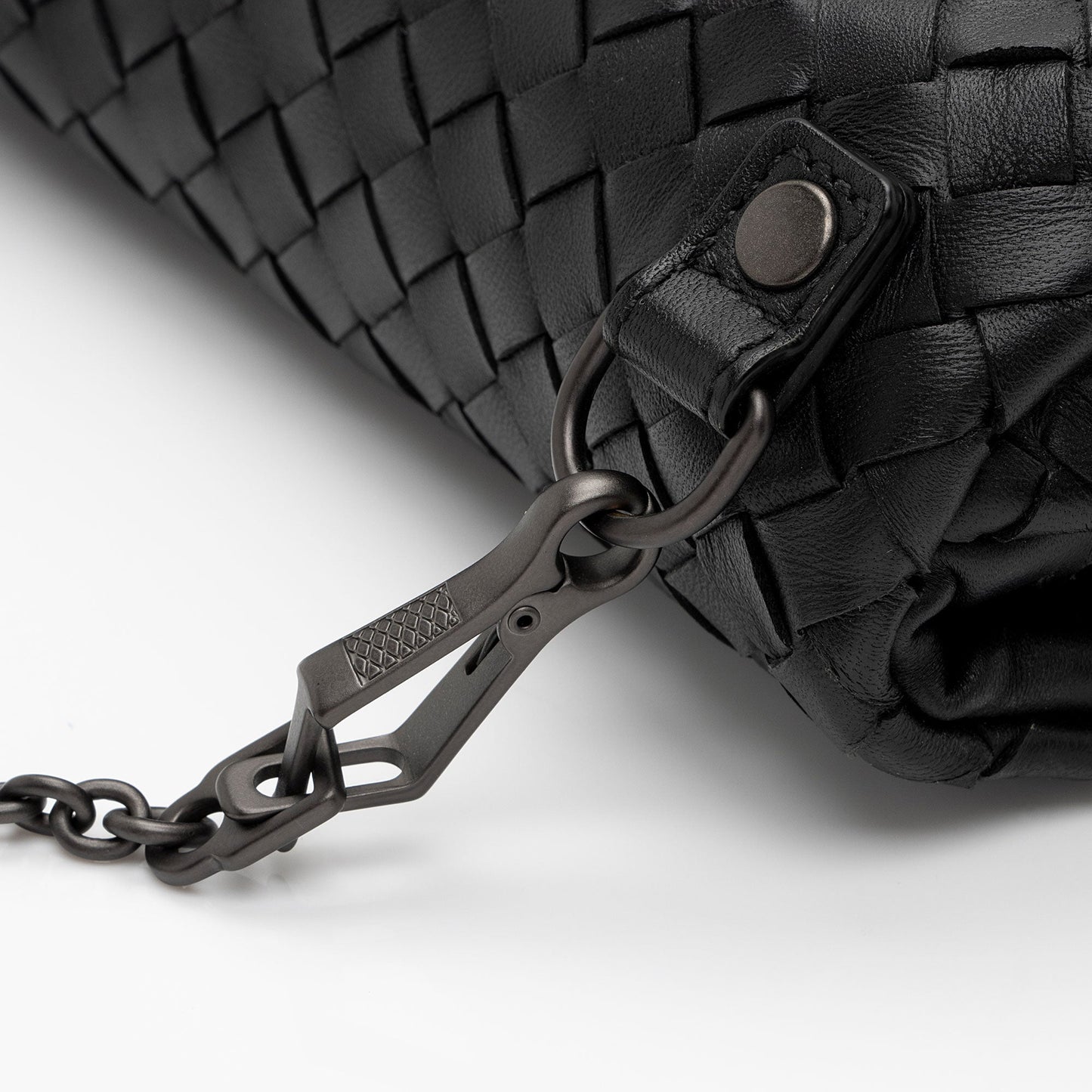 Bottega Veneta Intrecciato Nappa Olimpia Mini Chain Bag (SHF-5RIEaO)